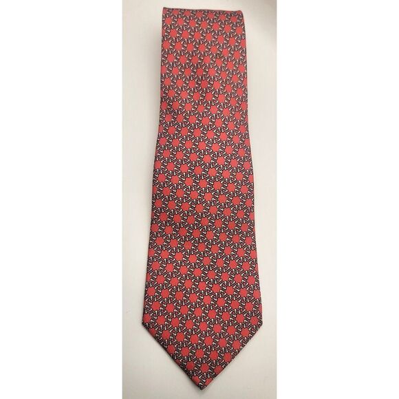 Hermes 100% Silk Tie - Picture 1 of 6